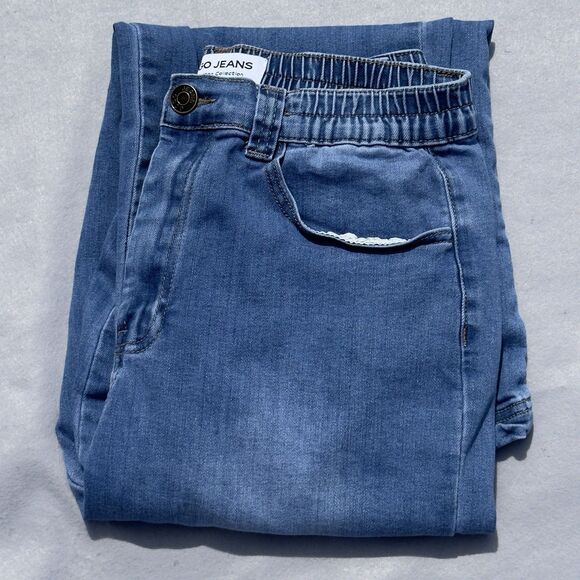 gogo Denim - GOGO JEANS‎ Women's 15/32 Light Denim High Rise Wide Leg Jeans